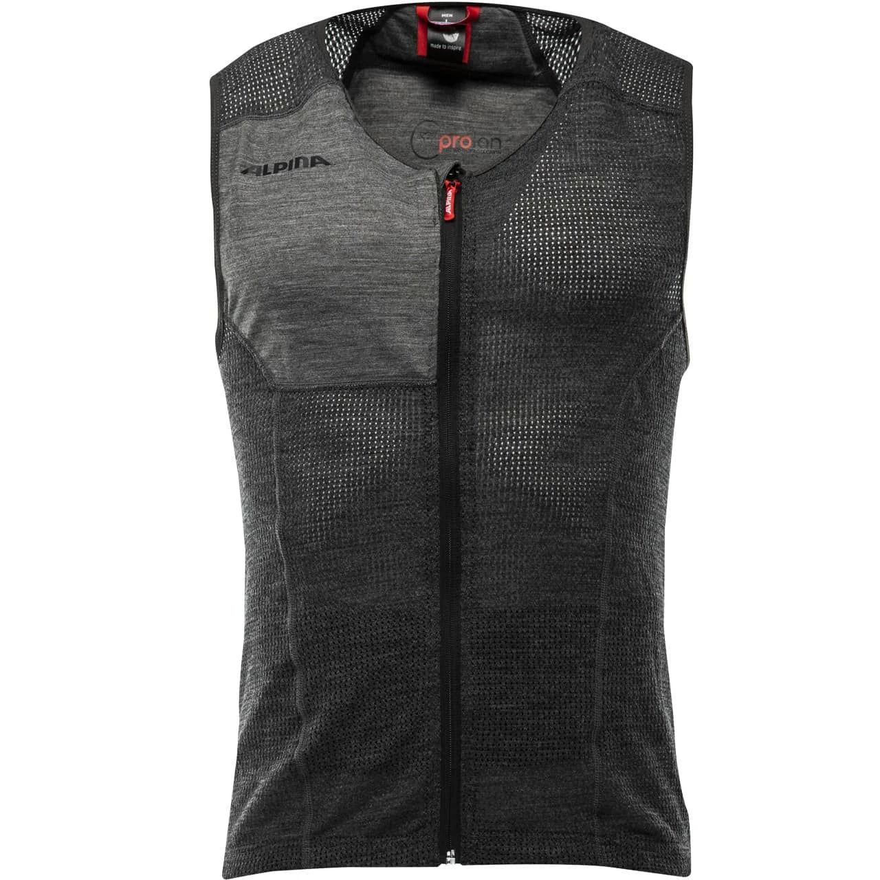 Alpina Prolan Men Vest Dark Grey 4 Alpina Prolan Men Vest Dark Grey - Image 2