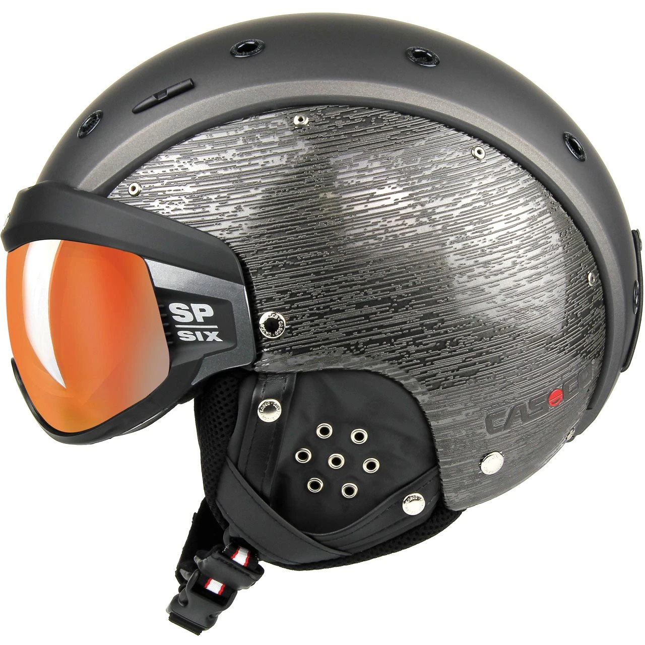 Casco SP-6 Brush Orange - Visor Vautron Multilayer 3 Casco SP-6 Brush Orange - Visor Vautron Multilayer