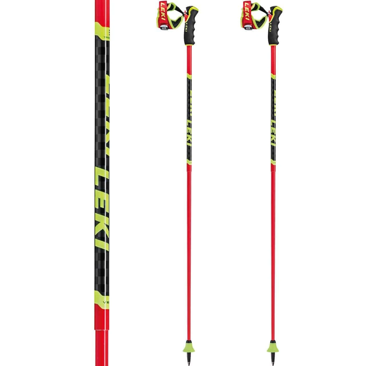 Leki Venom GS 3D Flashred/black/neonyellow (2021/22) 4 Leki Venom GS 3D Flashred/black/neonyellow (2021/22) - Image 2