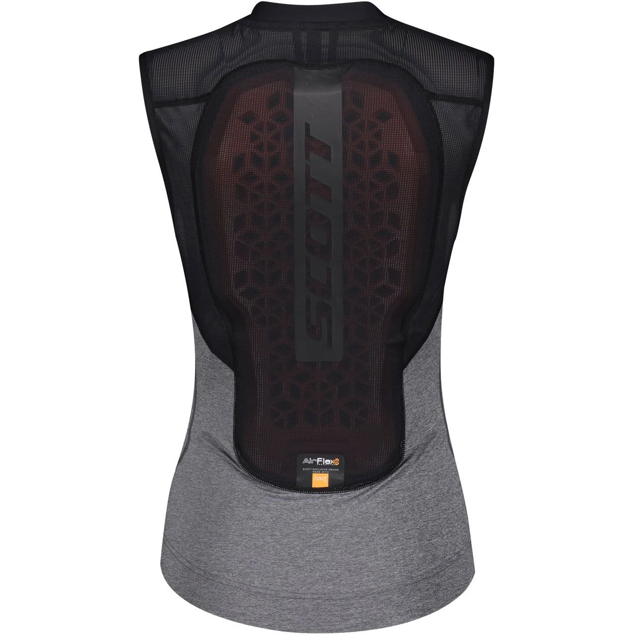 Scott AirFlex W's Light Vest Protector Black/dark Grey Melange 3 Scott AirFlex W's Light Vest Protector Black/dark Grey Melange