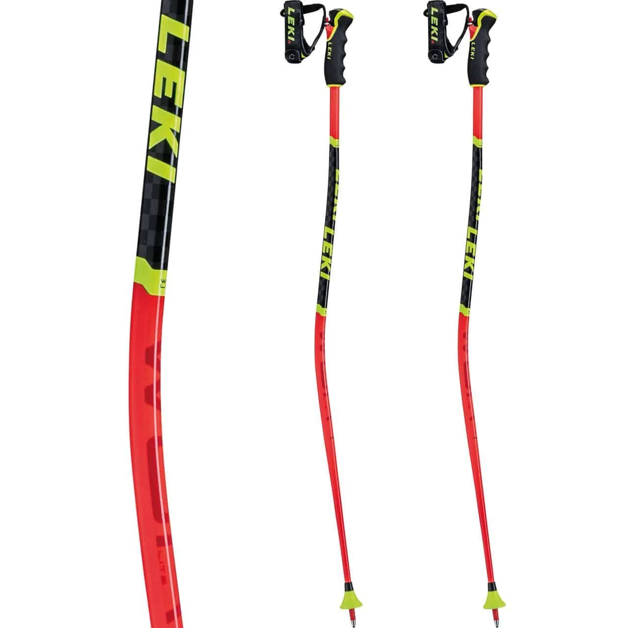 Leki WCR Lite GS 3D Flashred/black/neonyellow (2021/22) 4 Leki WCR Lite GS 3D Flashred/black/neonyellow (2021/22) - Image 2