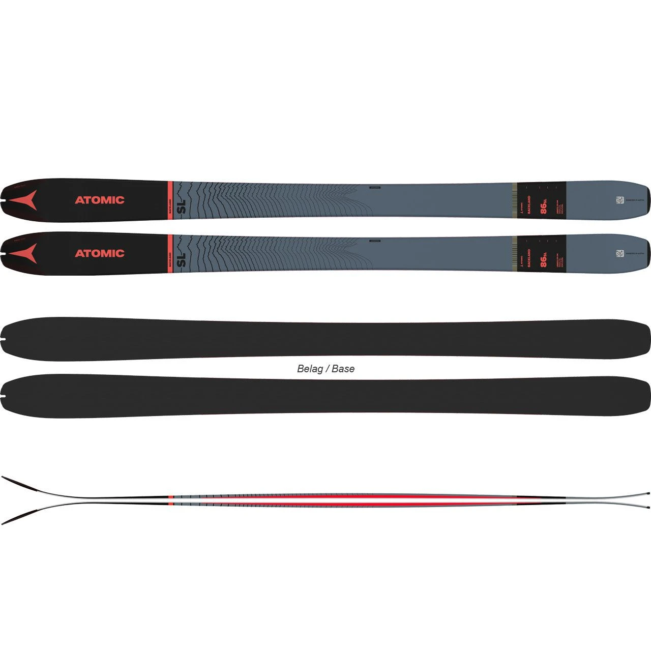 Atomic Backland 86 SL Black/metallic (2022/23) 4 Atomic Backland 86 SL Black/metallic (2022/23) - Image 2