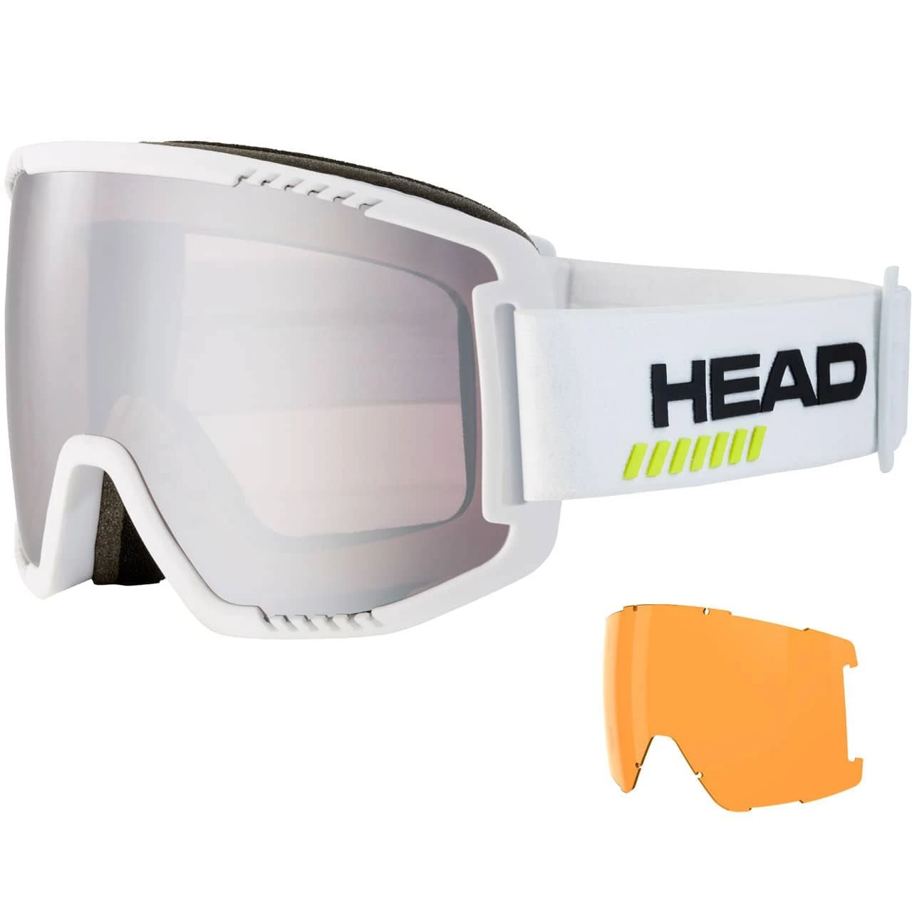 Head Contex Pro 5K Race Chrome/white + Reserve Lens 3 Head Contex Pro 5K Race Chrome/white + Reserve Lens