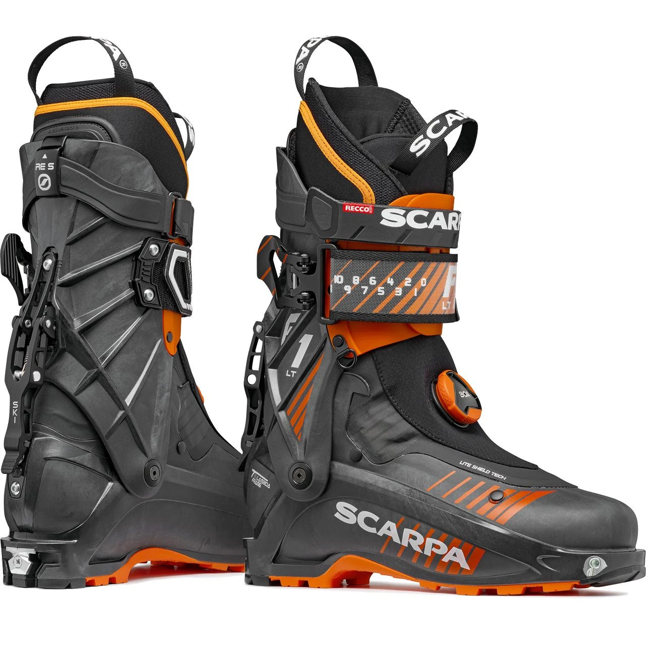 Scarpa F1 LT Carbon/orange 5 Scarpa F1 LT Carbon/orange - Image 3