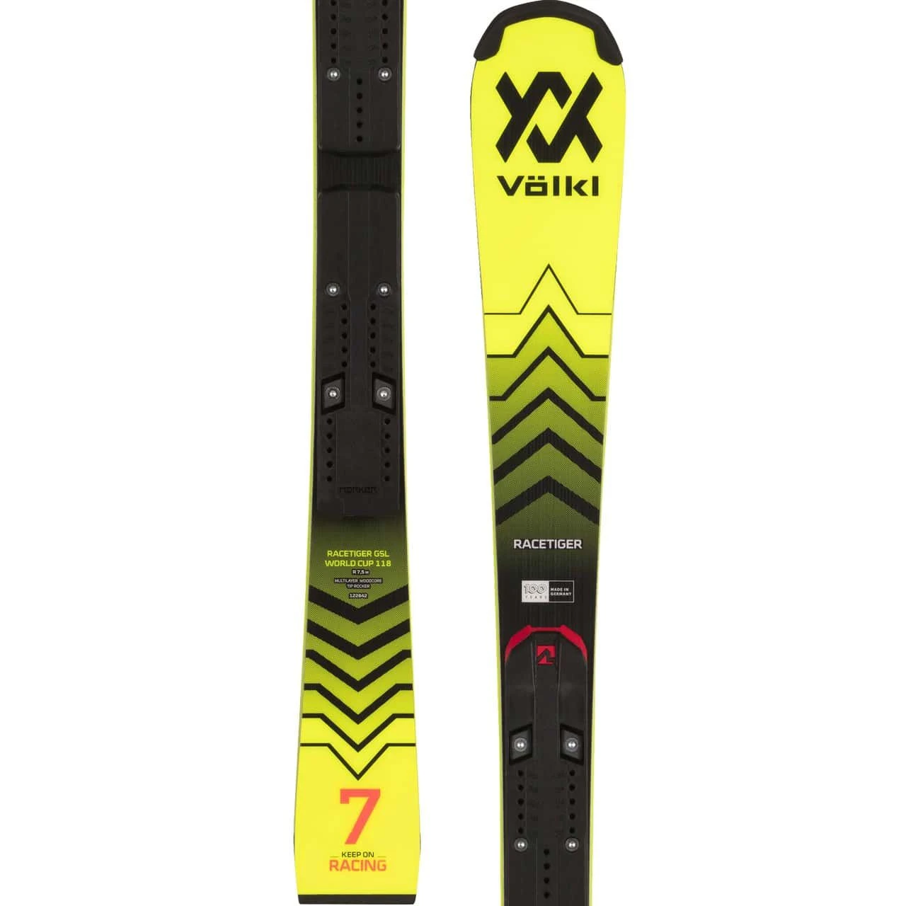 VÖLKL Völkl Racetiger GSL R JR (2022/23) - Set Incl. Bindingen 3 VÖLKL Völkl Racetiger GSL R JR (2022/23) - Set Incl. Bindingen