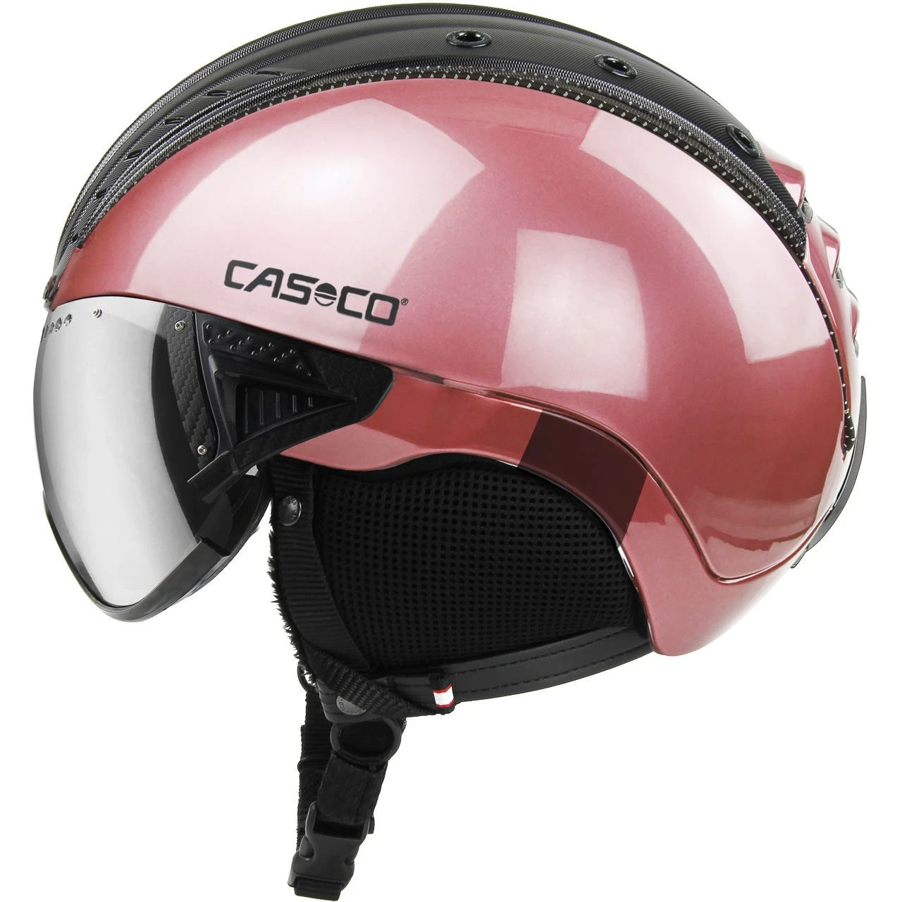 Casco SP-2 Schwarz/rosa - VisorCarbonic 3 Casco SP-2 Schwarz/rosa - VisorCarbonic