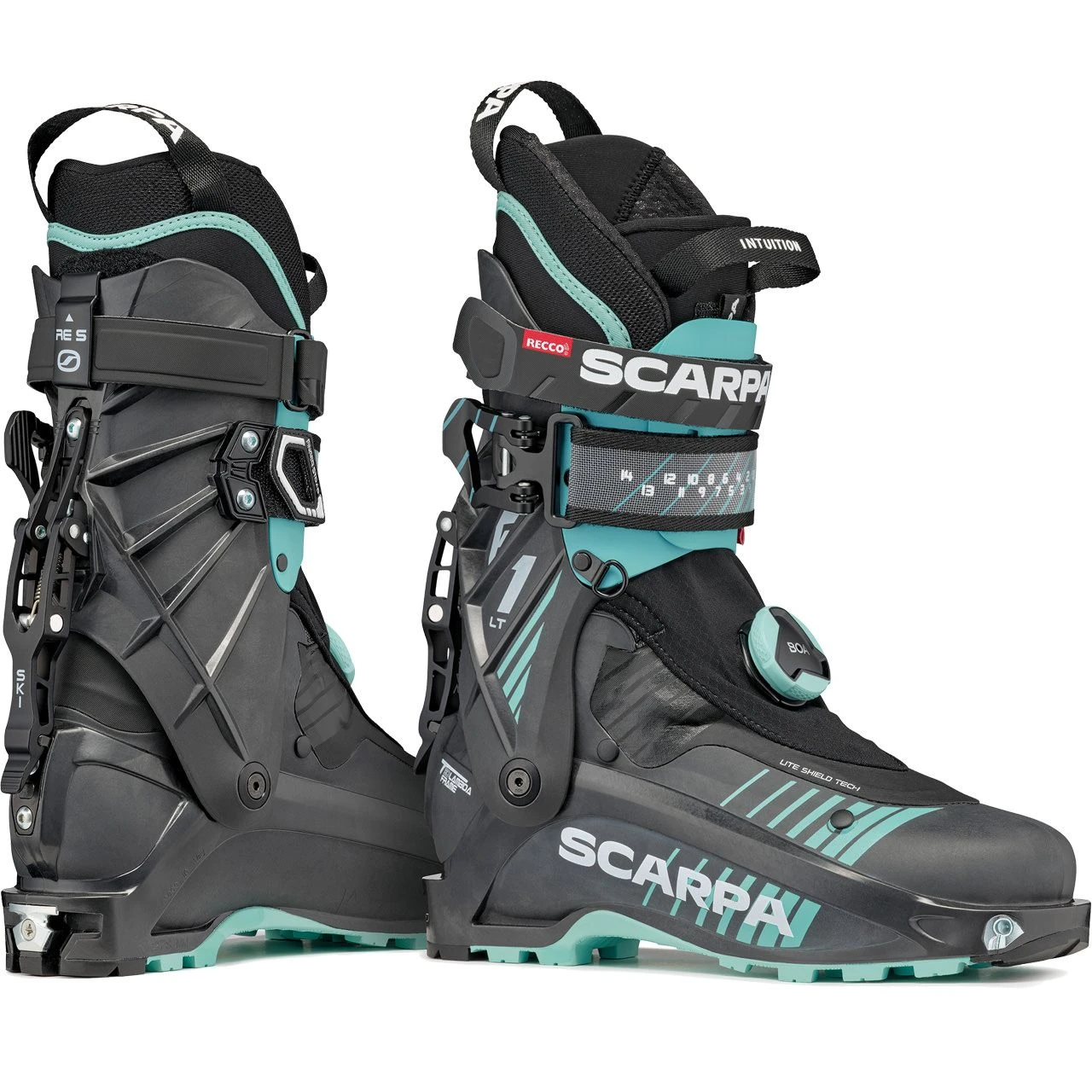 Scarpa F1 LT W Carbon/aqua 5 Scarpa F1 LT W Carbon/aqua - Image 3