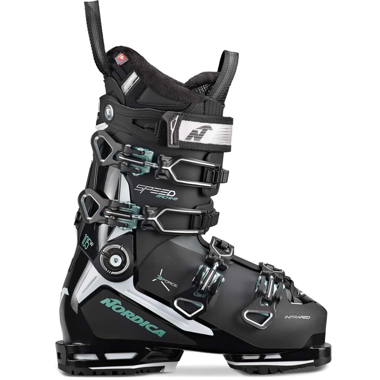 Nordica Speedmachine 3 105 W GW Black/white/green 3 Nordica Speedmachine 3 105 W GW Black/white/green